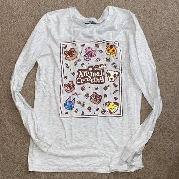 Animal Crossing Long Sleeve Tee - Picture 1 of 3